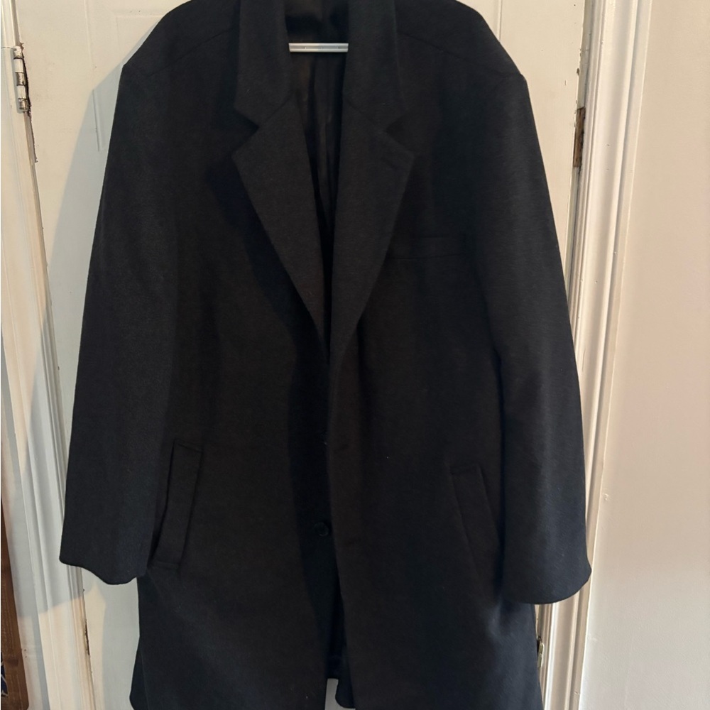 Men's Black Michael Kors Overcoat